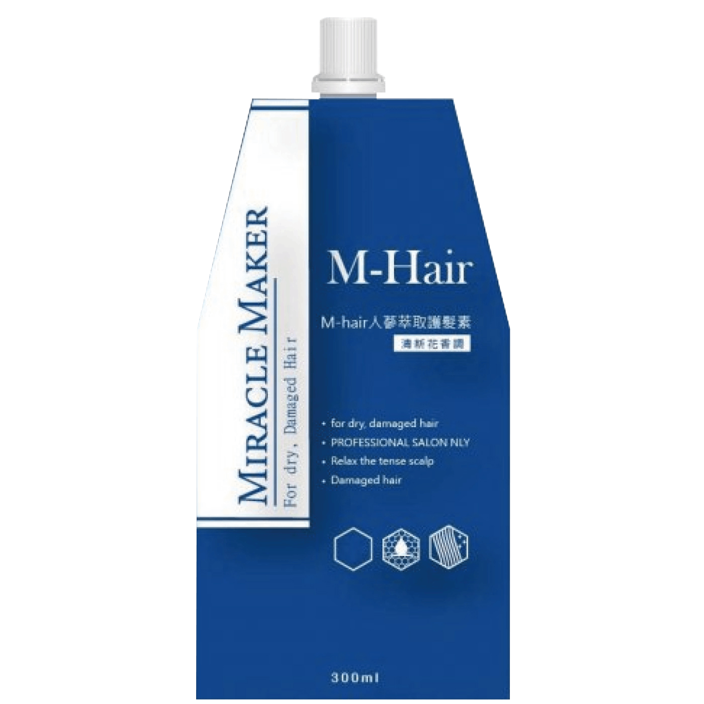 M-Hair人蔘萃取護髮素(清新花香調)